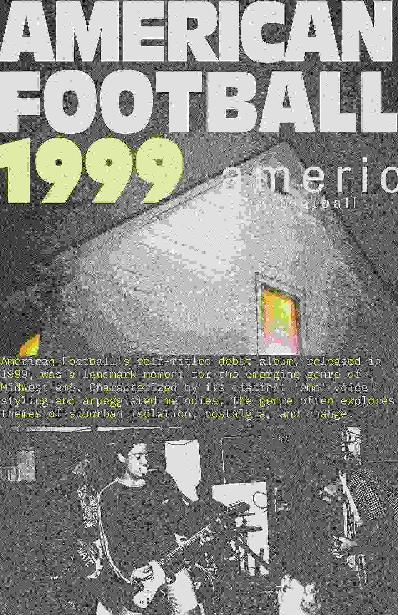 american football poster